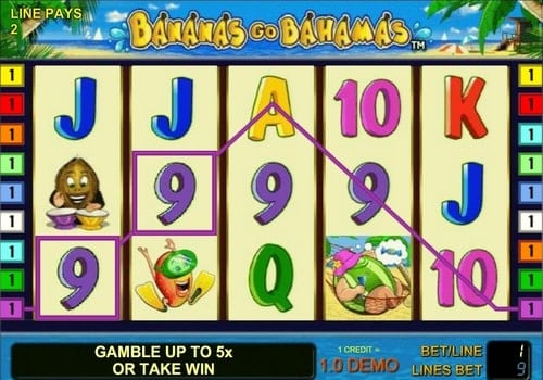 Игровые автоматы с выводом денег на карту - Bananas go Bahamas