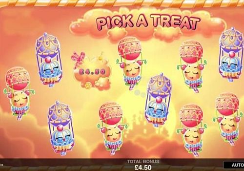 Бонусная игра в онлайн слоте Sugar Parade